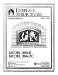 FireplaceXtrordinair 36A-ZC User's Manual
