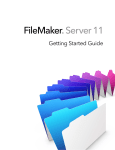 FileMaker G0600 User's Manual