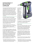 Festool C12 EC-TEC User's Manual