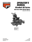 Ferris Industries BGF48KAV15 User's Manual