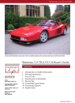 Ferrari Automobile 512 TR User's Manual