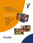 Ferrania Telephoto Camera User's Manual