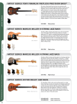 Fender Artist Series User's Manual