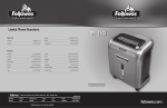 Fellowes DS-16Ci User's Manual