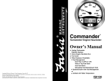 Faria Instruments Commander User's Manual