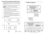 Extron electronic MD Floor Box AAP Bracket Kit AAP 100 MD User's Manual