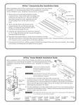 Extron electronic Low Profile Floor-Mount Raceway System for A/V Connectivity AVTrac User's Manual