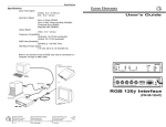 Extron electronic 120p User's Manual