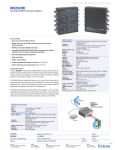 Extron electronic IN3252HR User's Manual