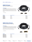 Extron electronic HDMI M-M Series User's Manual