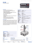 Extron electronic Extron SS 200 User's Manual