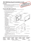 Extron electronic 700M User's Manual