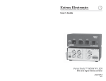 Extron electronic 4V User's Manual