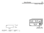 Extron electronic VS50 User's Manual