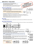 Extron electronic Extron Electronics Stereo Receiver RGB 203 RXI User's Manual
