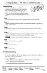 Extron electronic P/2 User's Manual