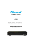 EXPANSYS PANSAT 4500 User's Manual