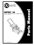 Exmark MSKABBC26 User's Manual