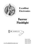 Excalibur electronic H422B User's Manual