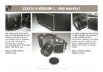 Exakta II User's Manual