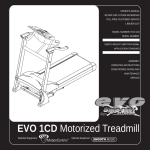 Evo Fitness EVO 1CD User's Manual