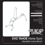 Evo Fitness 51552B User's Manual