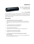 EverFocus EZ-VF325NH User's Manual