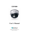 EverFocus EDN800 User's Manual