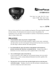 EverFocus ED700 User's Manual