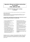 Eurotech Appliances 3100 User's Manual