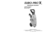 Euro-Pro VPW49HA User's Manual