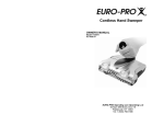 Euro-Pro V1707H User's Manual