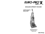Euro-Pro UV209H User's Manual