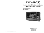 Euro-Pro TO320 User's Manual