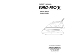 Euro-Pro IR4005 User's Manual