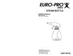 Euro-Pro SC618HD User's Manual