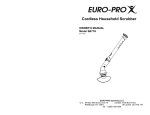 Euro-Pro SB77H User's Manual