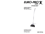 Euro-Pro S3305H User's Manual