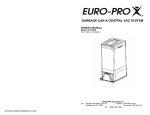 Euro-Pro GC130HS User's Manual