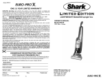 Euro-Pro EP619 User's Manual