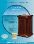 Essick Air EP9 500 User's Manual