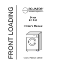 Equator ED 510 User's Manual