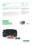 Epson SX215 User's Manual