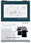 Epson Stylus Pro 7800 User's Manual