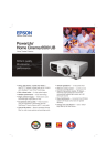 Epson 6500UB Product Brochure