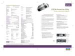 Epson 820p Product Brochure