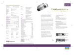 Epson 811p Product Brochure