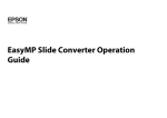 Epson PowerLite 1750 Multimedia Projector Operation Guide