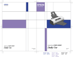 Epson Photo 2000P User's Manual