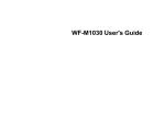 Epson WF-M1030 User's Guide